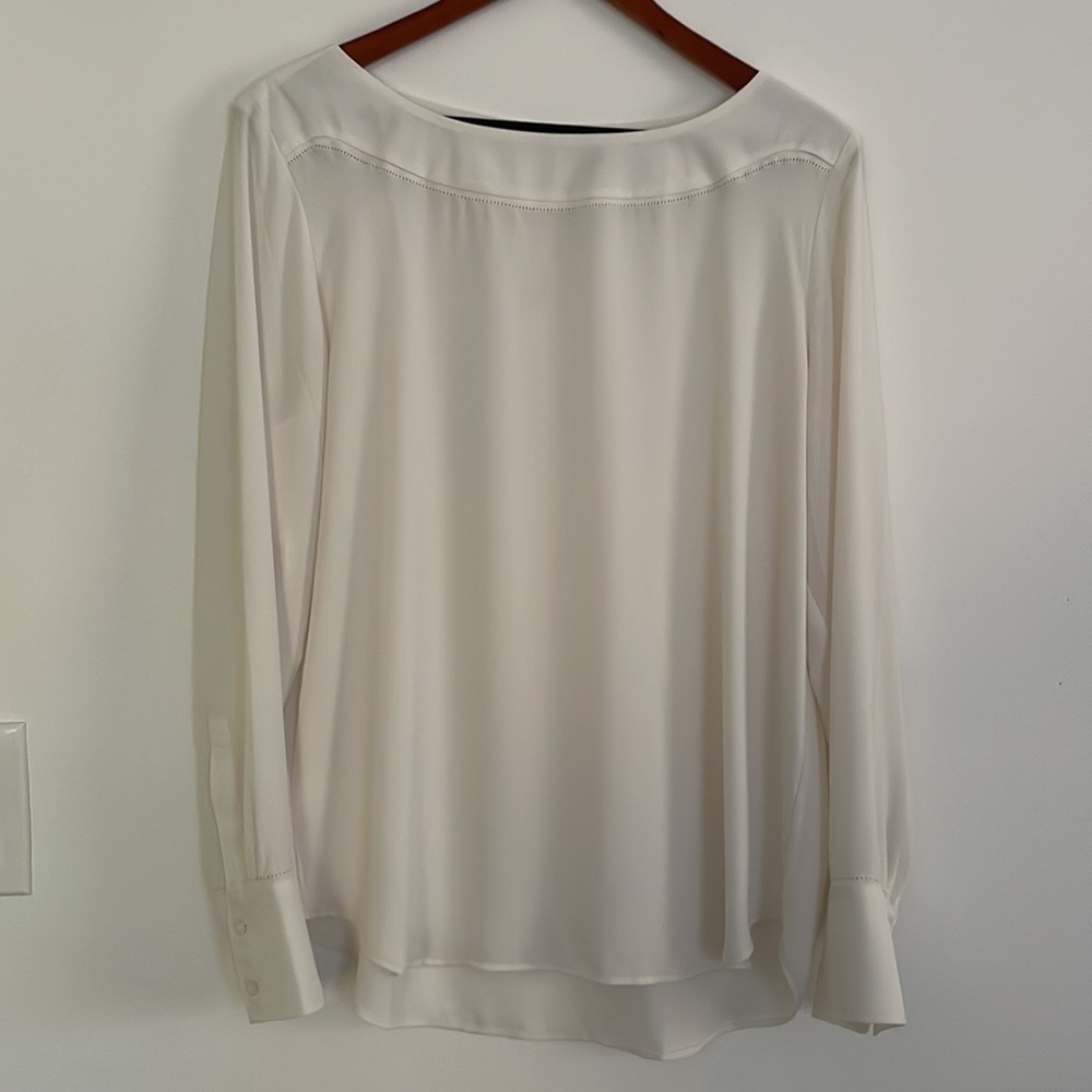 Ann Taylor Boatneck Blouse